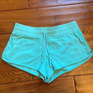 Mini Teal Shorts